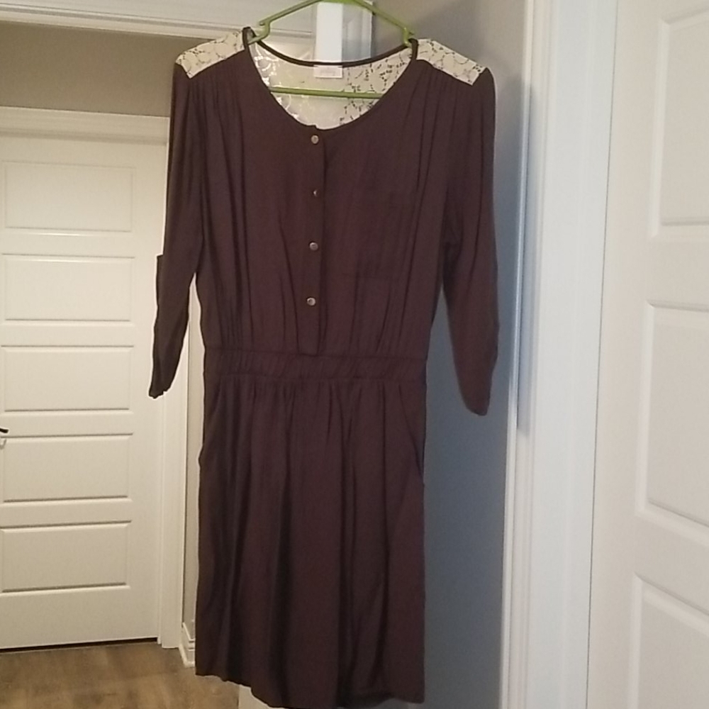 Moss Green Dress